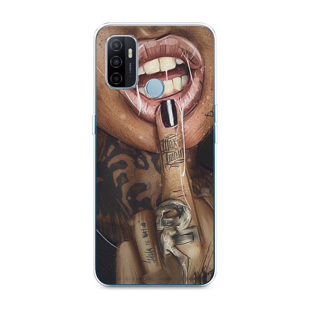 

Чехол Awog на Oppo A53 "Девушка с татуировками", Разноцветный, 254350-9