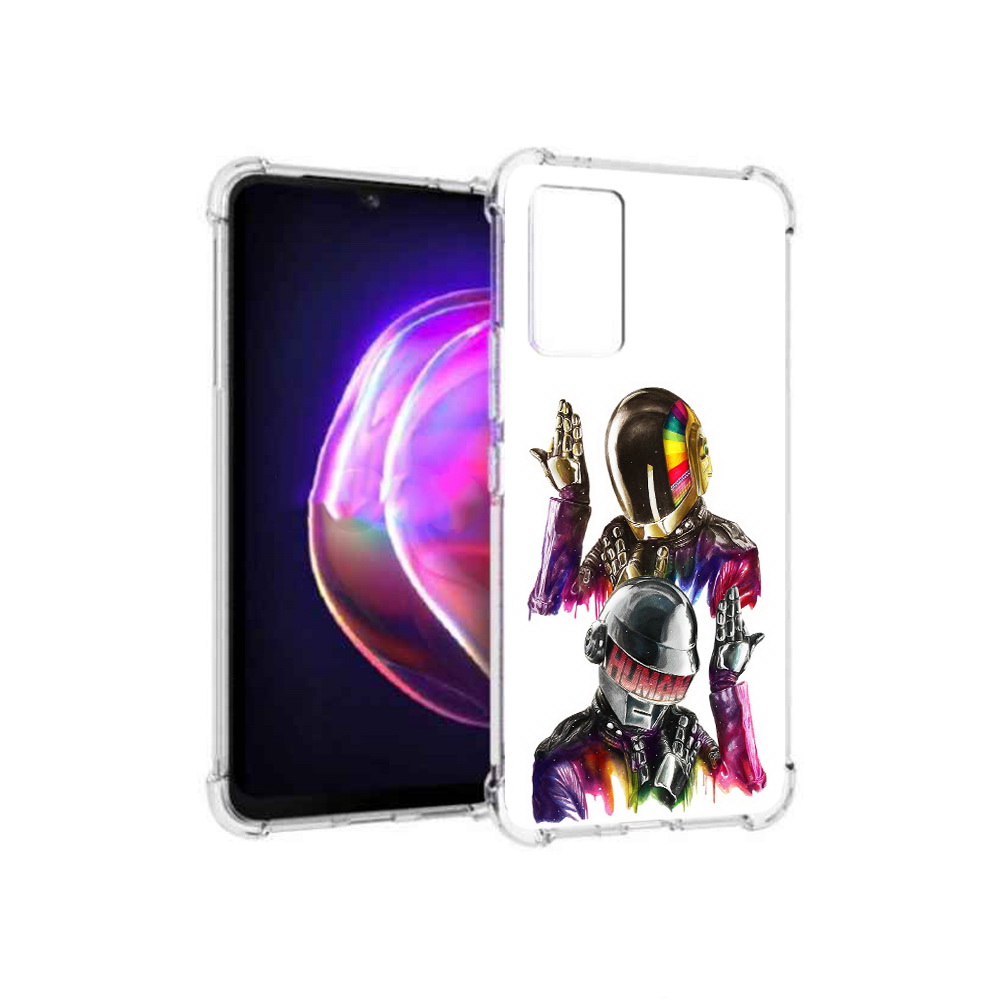 

Чехол MyPads Tocco для Vivo V21 диско космонавты (PT161781.395.329), Прозрачный, Tocco
