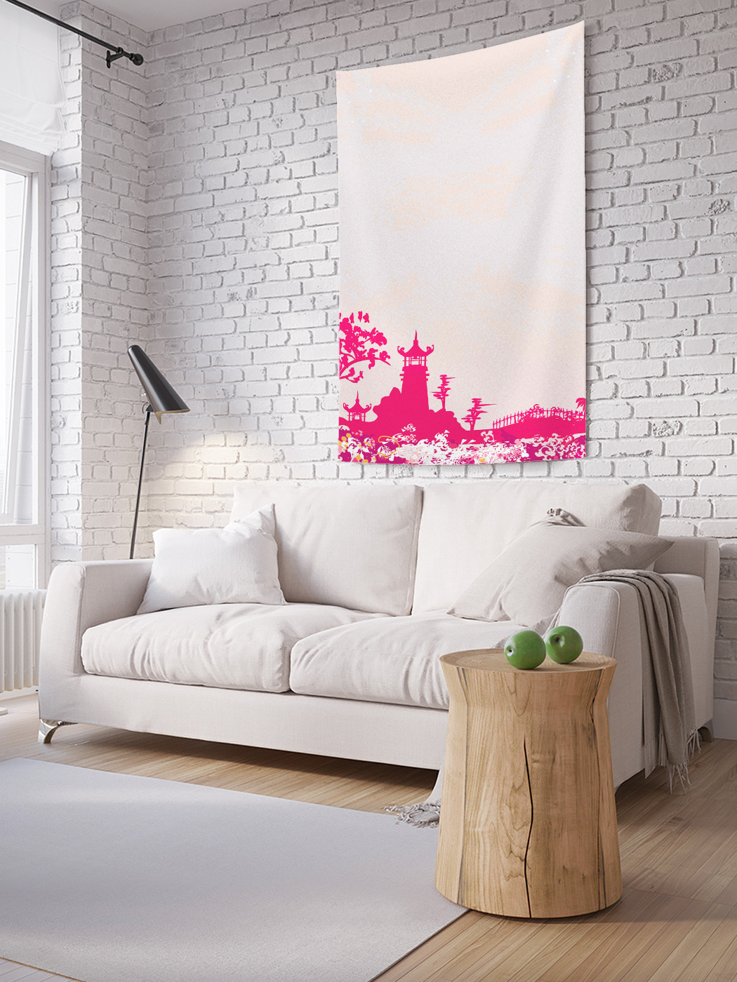 

Вертикальное фотопанно на стену JoyArty Яркий китай 150x200 см, Яркий китай