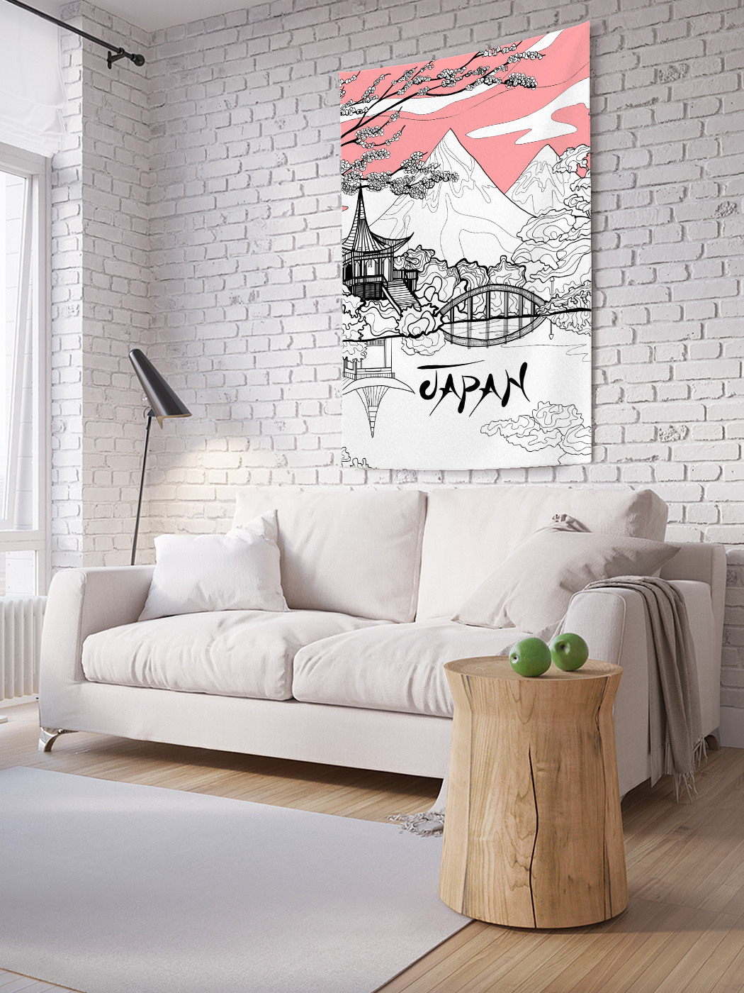 

Вертикальное фотопанно на стену JoyArty Строгая Япония 150x200 см, Строгая Япония
