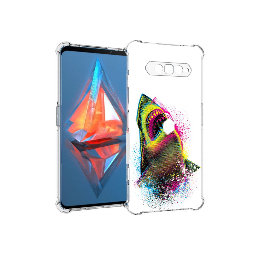 

Чехол MyPads Tocco для Xiaomi Black Shark 4 челюсти-2 (PT162389.266.674), Прозрачный, Tocco
