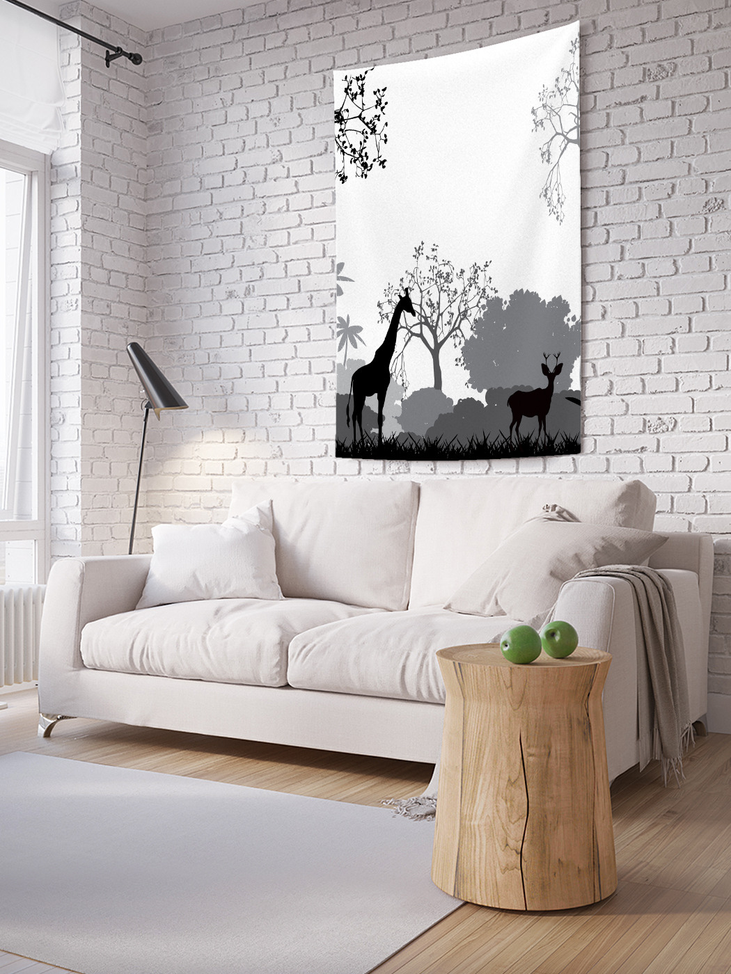 

Вертикальное фотопанно на стену JoyArty Африканский лес 150x200 см, Африканский лес
