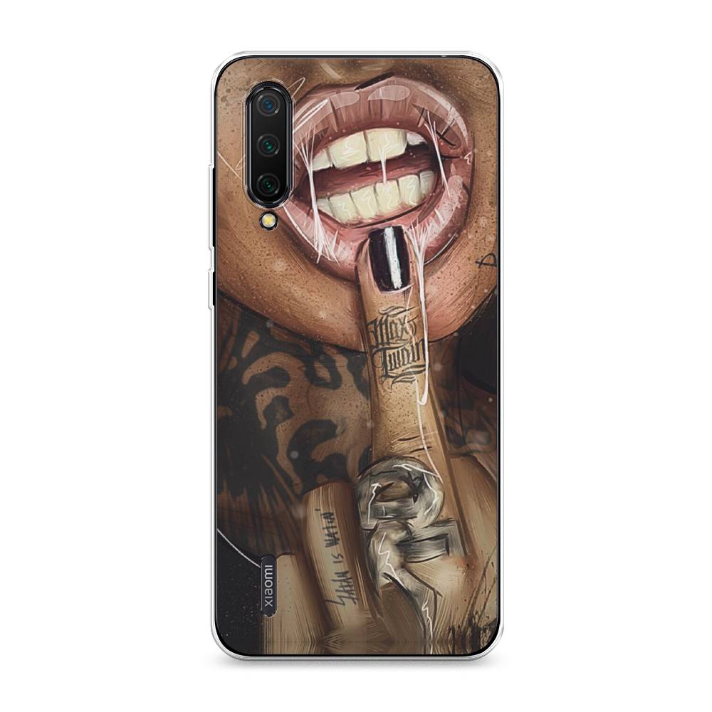 

Чехол Awog на Xiaomi Mi CC9 "Девушка с татуировками", Разноцветный, 36150-9
