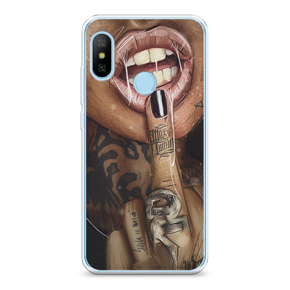 

Чехол Awog на Xiaomi Mi A2 Lite "Девушка с татуировками", Разноцветный, 34250-9
