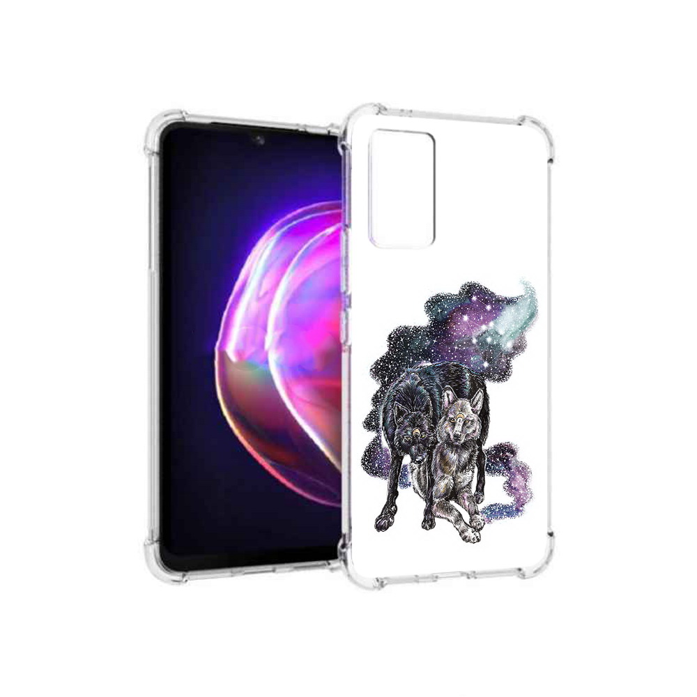 

Чехол MyPads Tocco для Vivo V21 звездные волки (PT161781.395.352), Прозрачный, Tocco