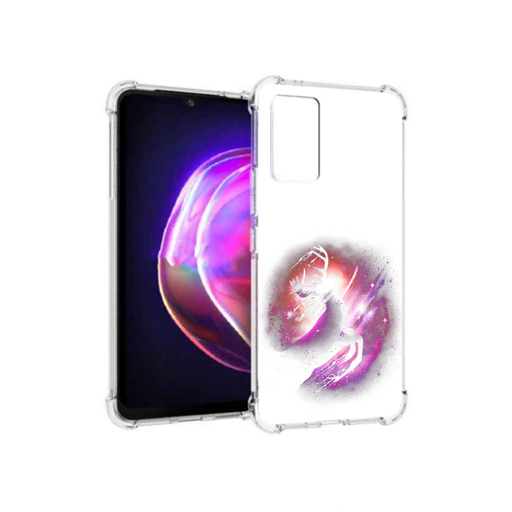 

Чехол MyPads Tocco для Vivo V21 звездный олень (PT161781.395.354), Прозрачный, Tocco