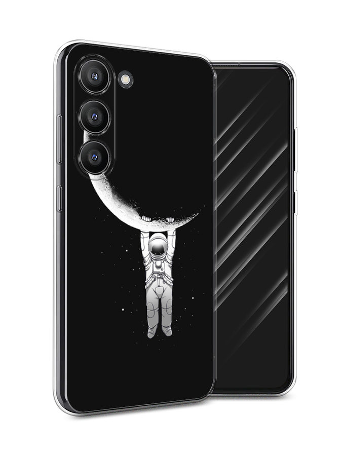 

Чехол Awog на Samsung Galaxy S23 5G "Космонавт", Белый;черный, 2107350-4
