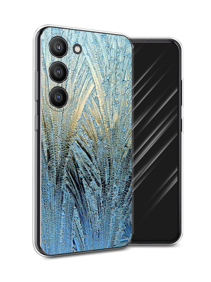 

Чехол Awog на Samsung Galaxy S23 5G "Лёд", Голубой, 2107350-4