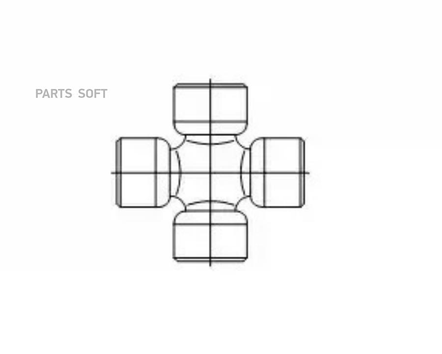 

GKN U216 Крестовина 1шт