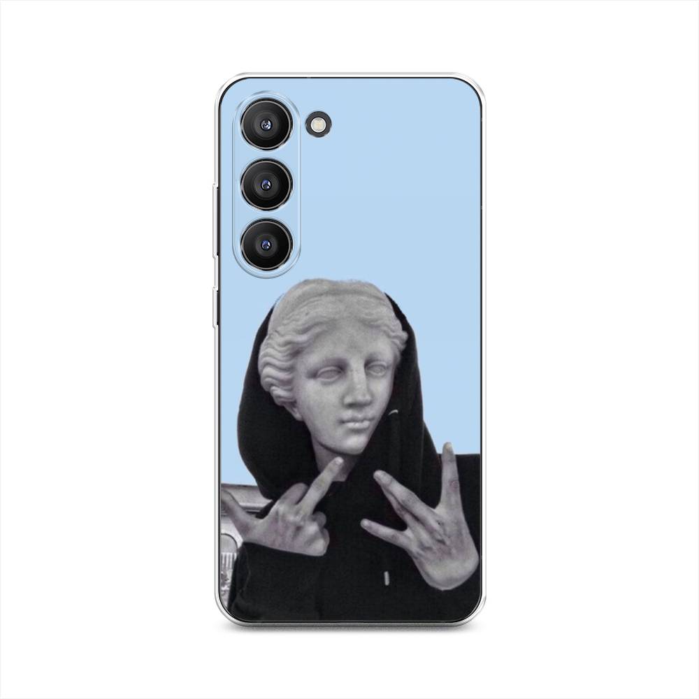 

Чехол Awog на Samsung Galaxy S23 5G "SWAG статуя", Голубой, 2107350-9