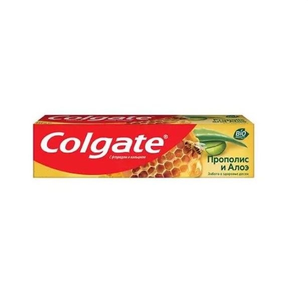

Зубная паста Colgate Прополис и алоэ мед 125 мл