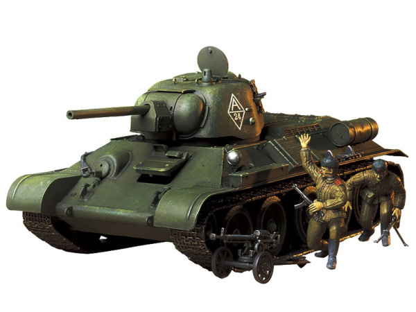 

Модель Tamiya 1/35 танк Т-34, производства Челябинского Тракторного Завода 1943 г. 35149
