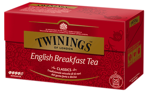 Чай черный Twinings English Breakfast в пакетиках 2 г х 25 шт