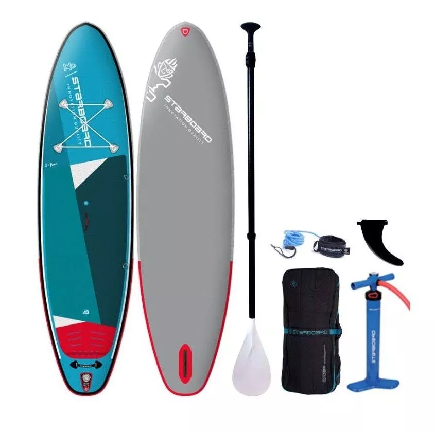 

SUP-борд Starboard iGO Zen Sc 10.8x33x5.5, 325x84x14 см, комплект, Голубой, iGO Zen Sc 10'8" х 33" х 5.5"