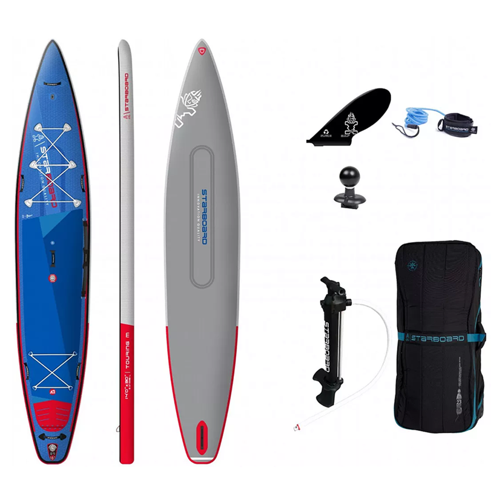 

SUP-борд Starboard Touring M Deluxe Dc 14.0x30x6, 427x76x15 см, комплект, Синий, Touring M Deluxe Dc 14'0"х30"х6"