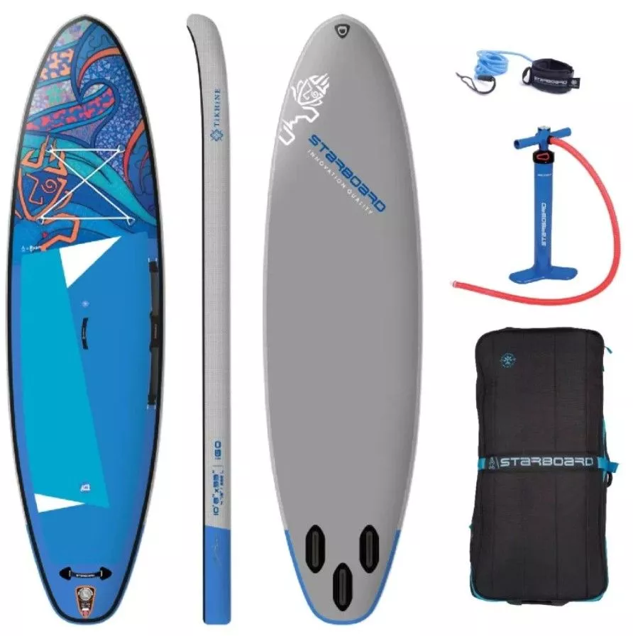 SUP-борд Starboard iGO Tikhine Wave Deluxe Sc 10.8x33x4.75, 325x84x12 комплект