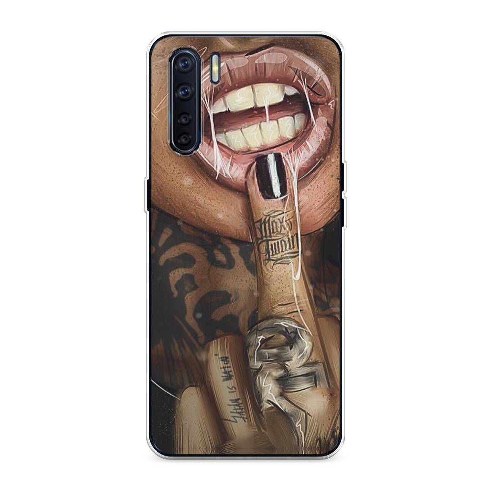 

Чехол Awog на Oppo A91 "Девушка с татуировками", Разноцветный, 254250-9