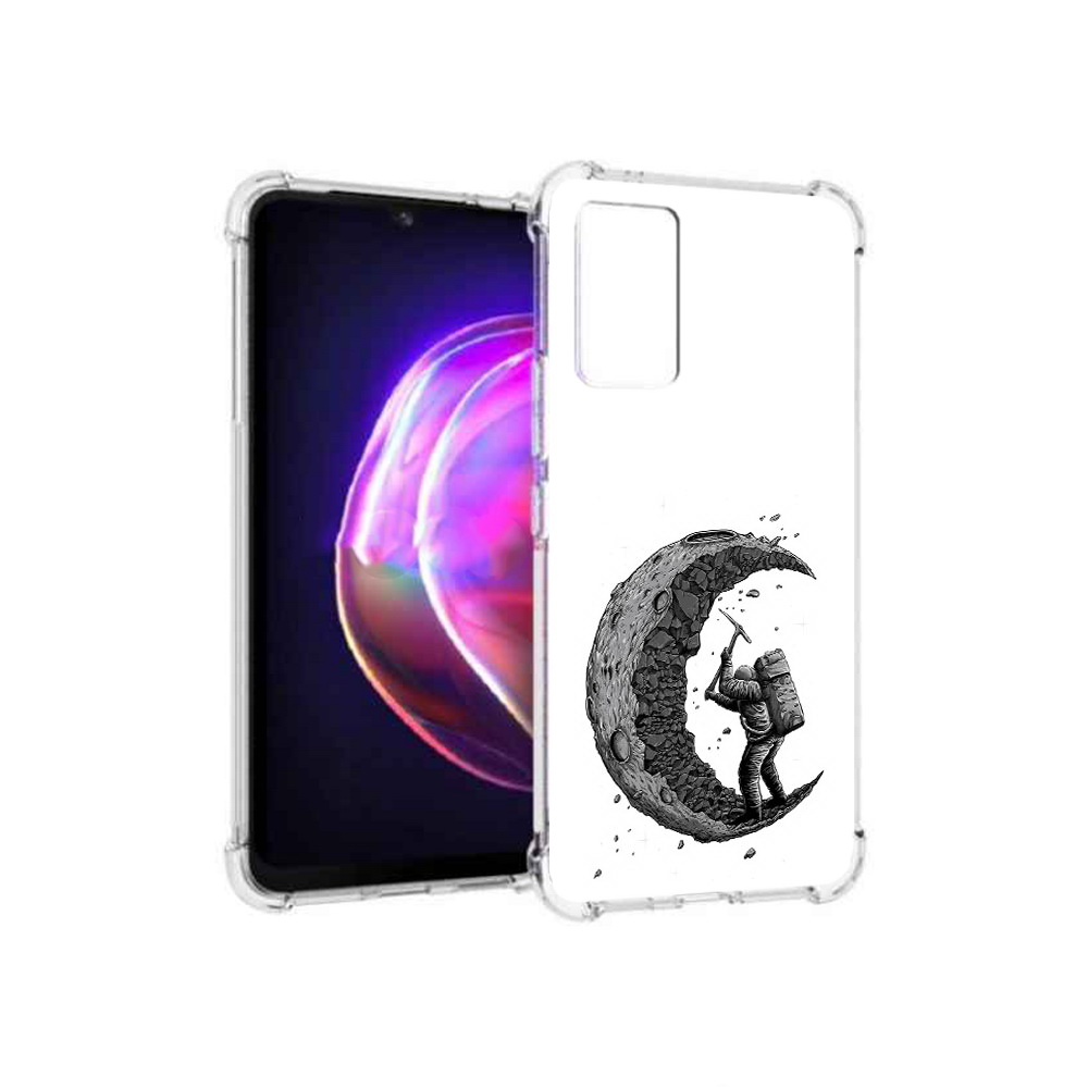 

Чехол MyPads Tocco для Vivo V21 камненная луна (PT161781.395.384), Прозрачный, Tocco