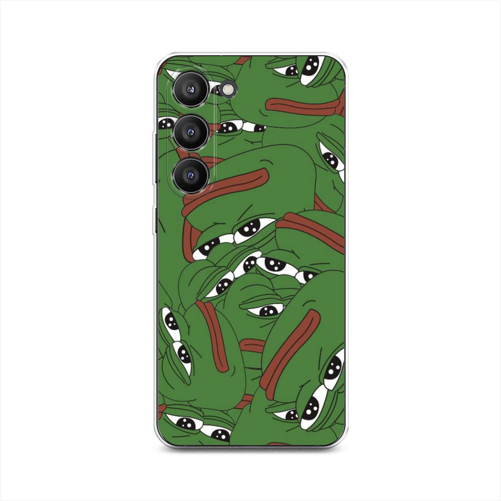 

Чехол Awog на Samsung Galaxy S23 5G "Печальный frog", Зеленый;белый, 2107350-9