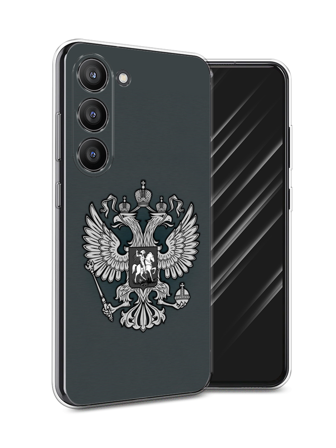

Чехол Awog на Samsung Galaxy S23 5G "Герб России серый", 2107350-5
