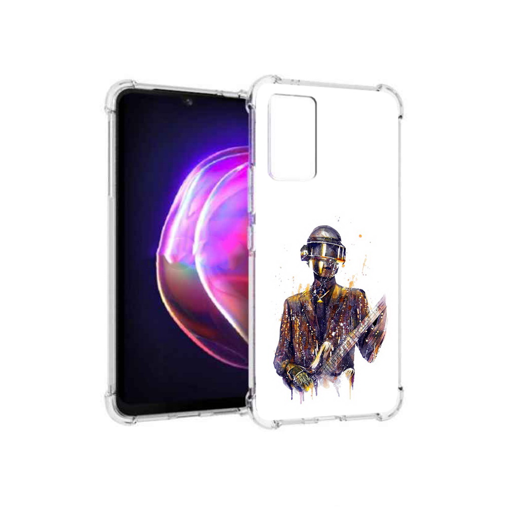 

Чехол MyPads Tocco для Vivo V21 космо-гитарист (PT161781.395.392), Прозрачный, Tocco