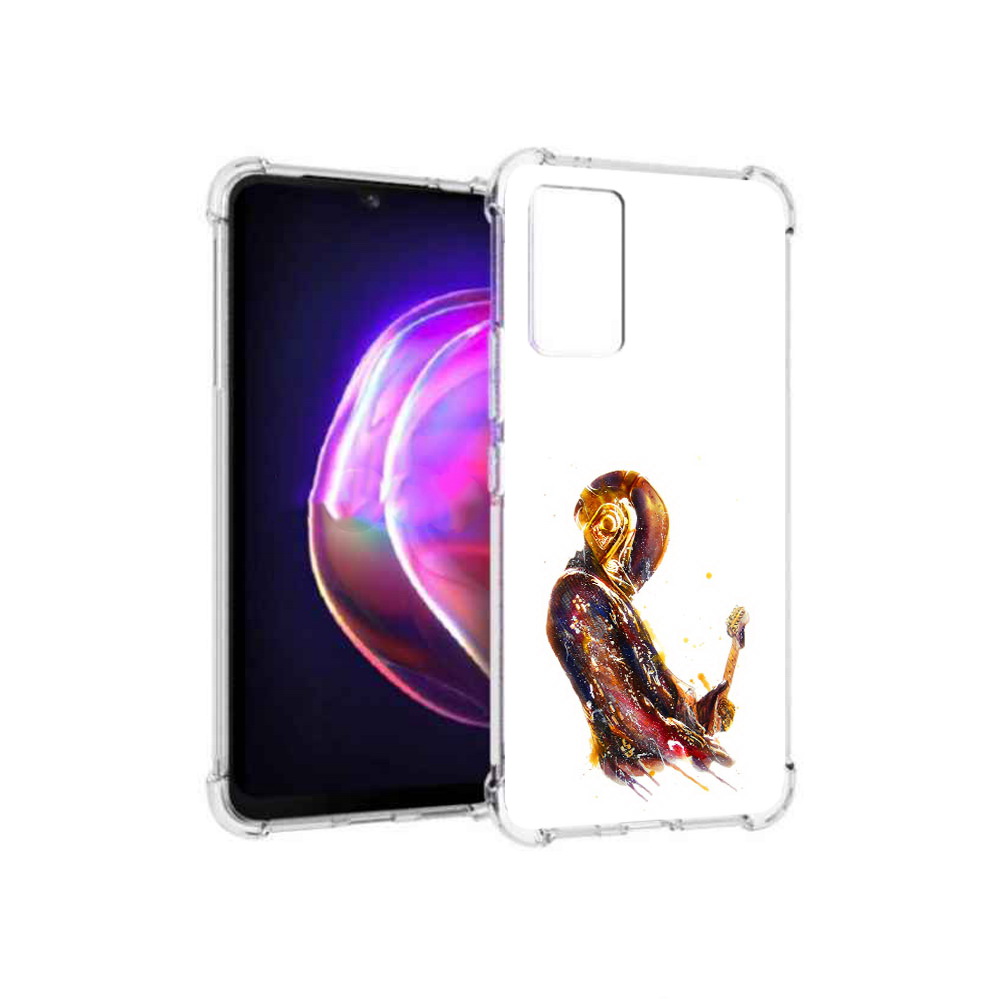 

Чехол MyPads Tocco для Vivo V21 космо-музыкант (PT161781.395.393), Прозрачный, Tocco