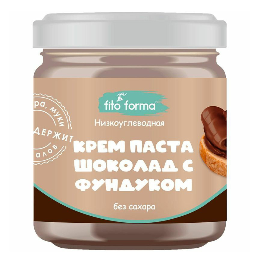 Крем-паста Fito Forma молочная шоколадная со вкусом фундука 300 г