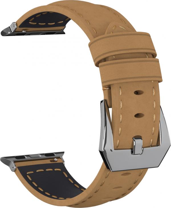 

Ремешок замшевый Suede 2 для Apple Watch Series 2 42/44 (Бежевый)