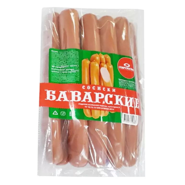 

Сосиски Содружество Баварские вареные