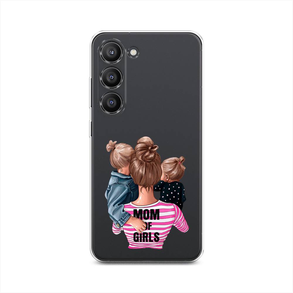 

Чехол Awog на Samsung Galaxy S23 5G "Mom of Girls", Разноцветный, 2107350-6