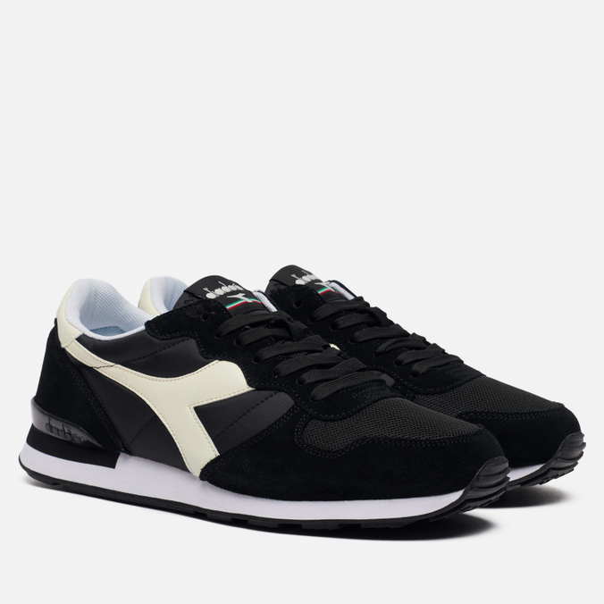

Мужские кроссовки Diadora Camaro чёрный, размер 45.5 EU, Черный, Camaro