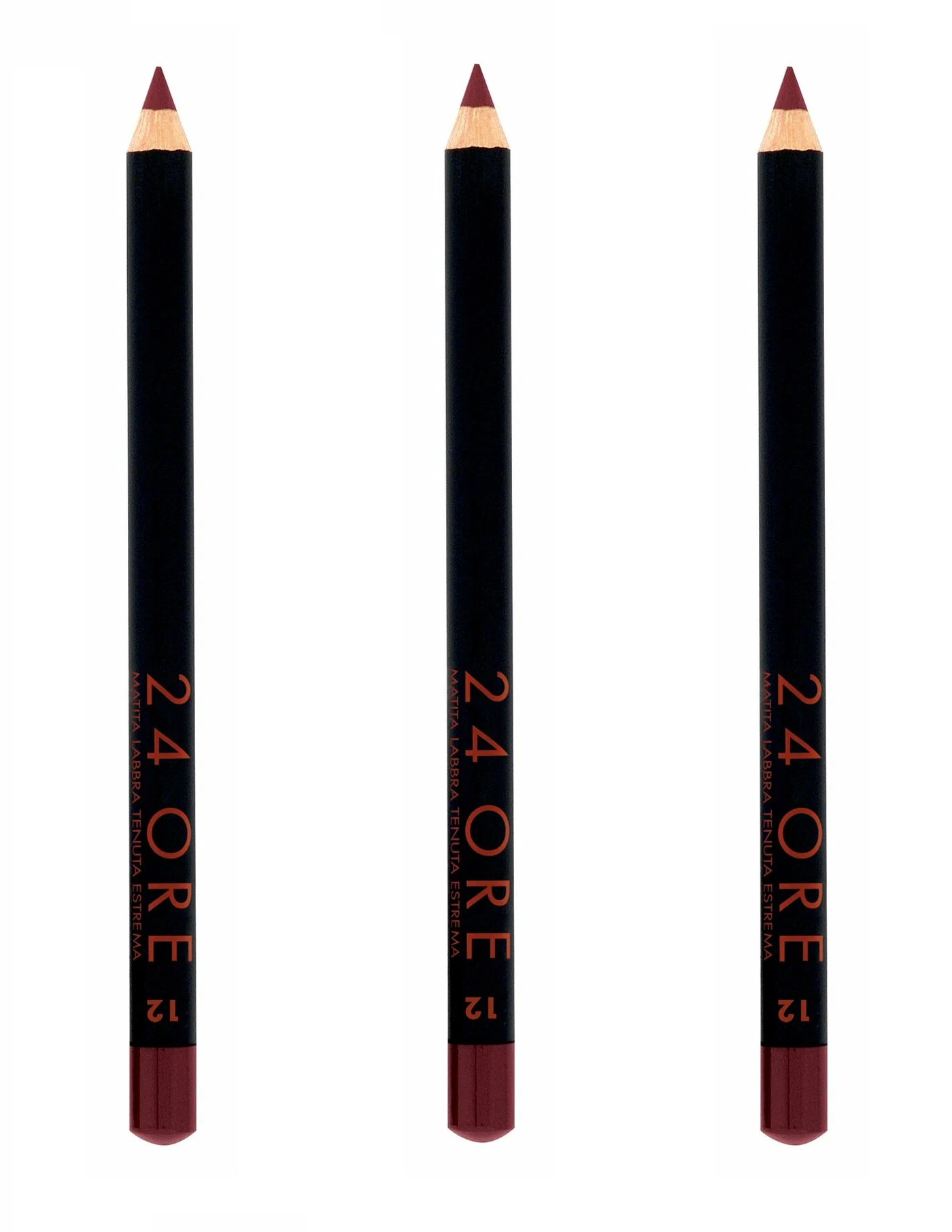 

Карандаш для губ Deborah Milano 24 Ore Long Lasting Lip Pencil тон 12 1.5 г 3 шт, стойкий