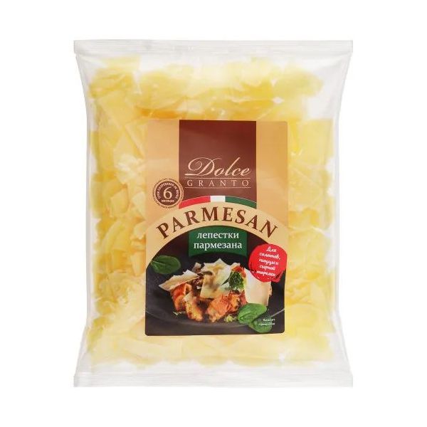 Сыр твердый Dolce Granto Пармезан в лепестках 40% 100 г