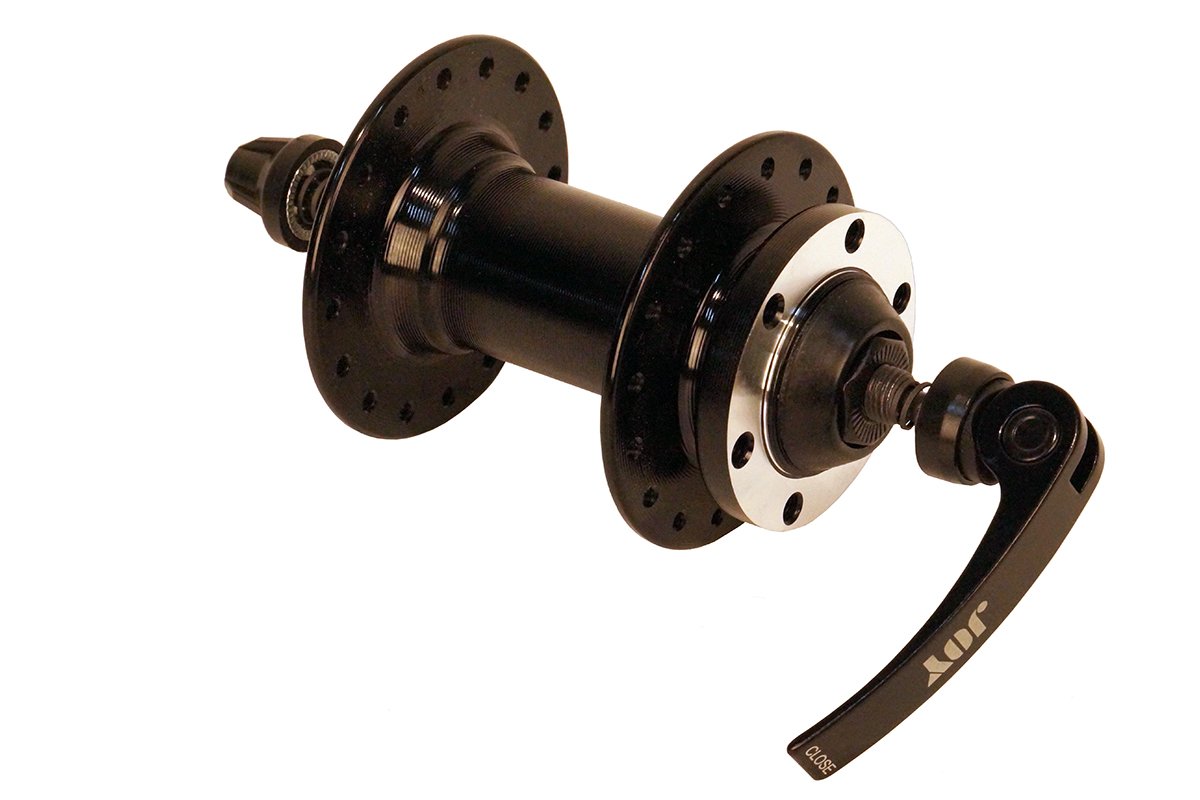 

Втулка передняя Joytech JY-D041DSE DISC 14G*32H, черная, крепление IS6, Черный