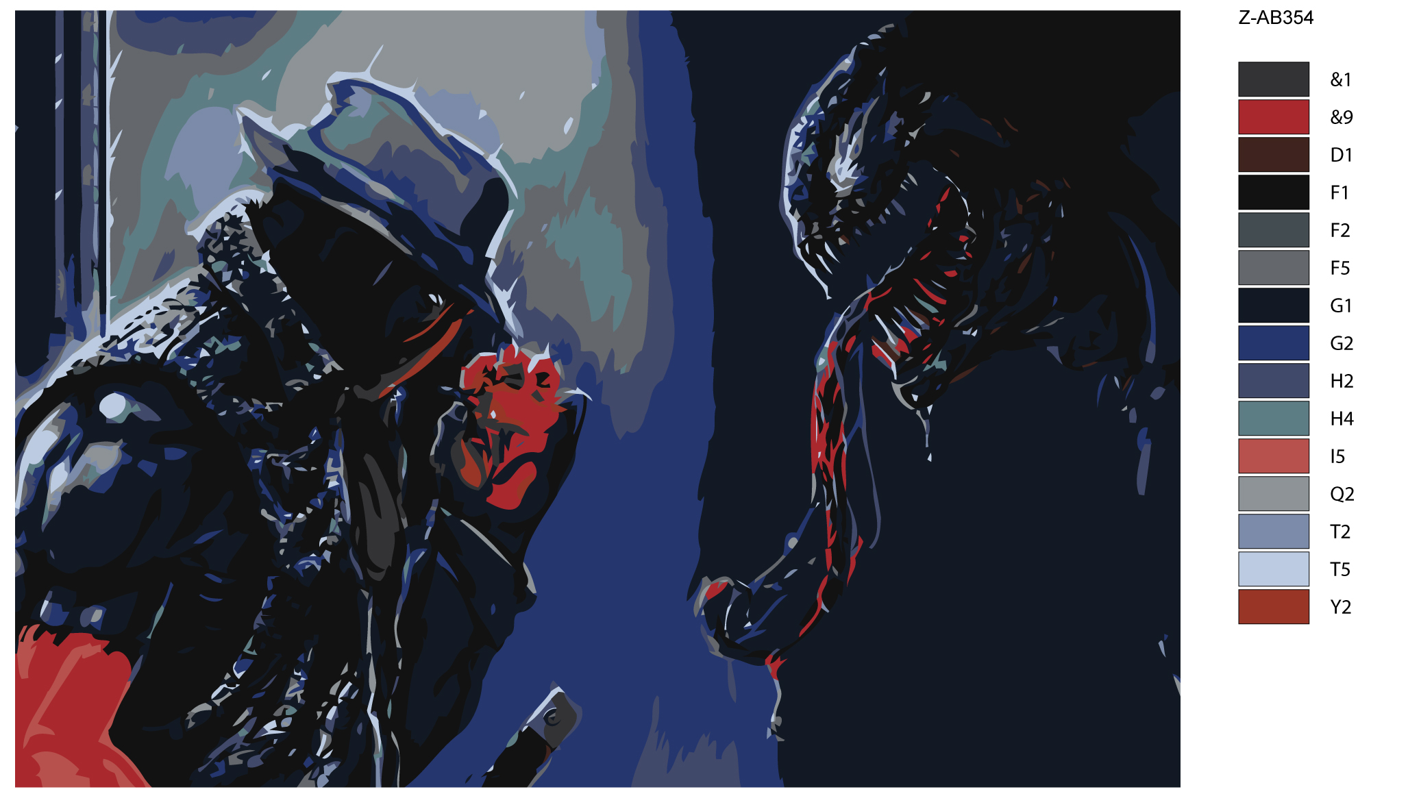 

Картина по номерам, Живопись по номерам, 100 x 150, Z-AB354, Z-AB354