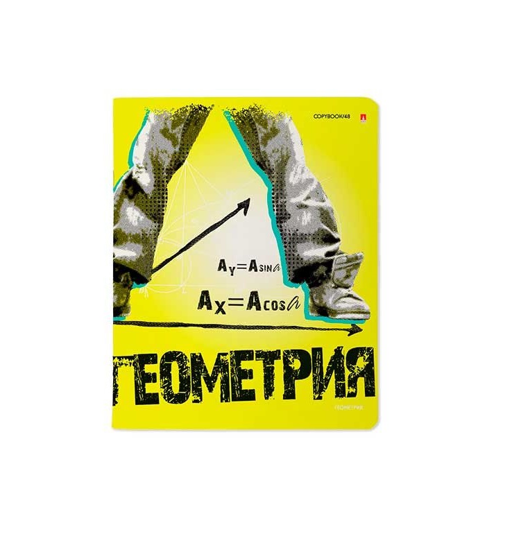 

Тетрадь предметная в клетку 48 л Альт, Generation.Геометрия, Альт