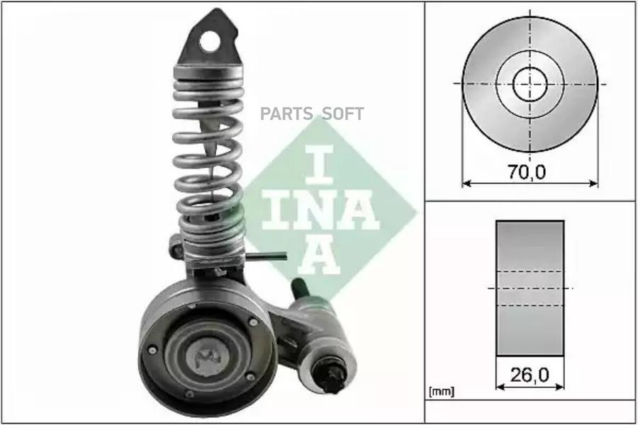

Натяжитель opel corsa d ina 533 0085 30