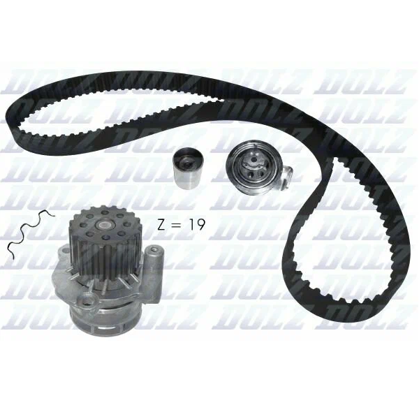 

Водяной насос + комплект зубчатого ремня DOLZ kd105