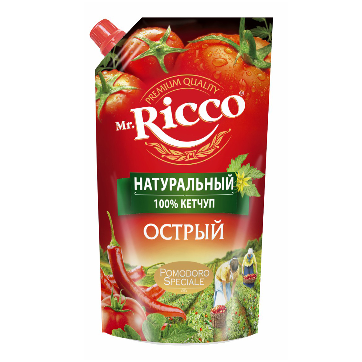 фото Кетчуп mr.ricco острый 350 г