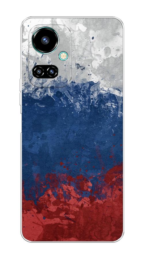

Чехол Awog на Tecno Camon 19/19 Pro 4G "Флаг России неровный", Разноцветный, 302250-5