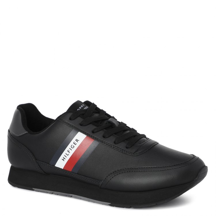 

Кроссовки мужские Tommy Hilfiger FM0FM03814 черные 40 EU, FM0FM03814