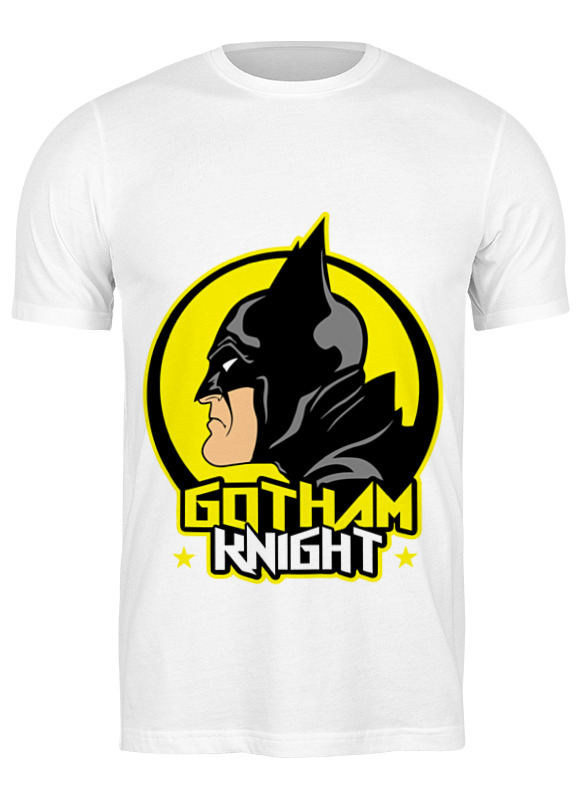 

Футболка мужская Printio Gotham knight белая L, Белый, Gotham knight