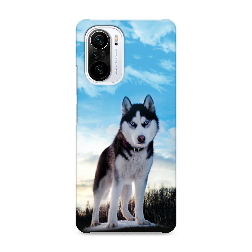 

Пластиковый чехол "Хаски 3" на Xiaomi Poco F3, 310120-1