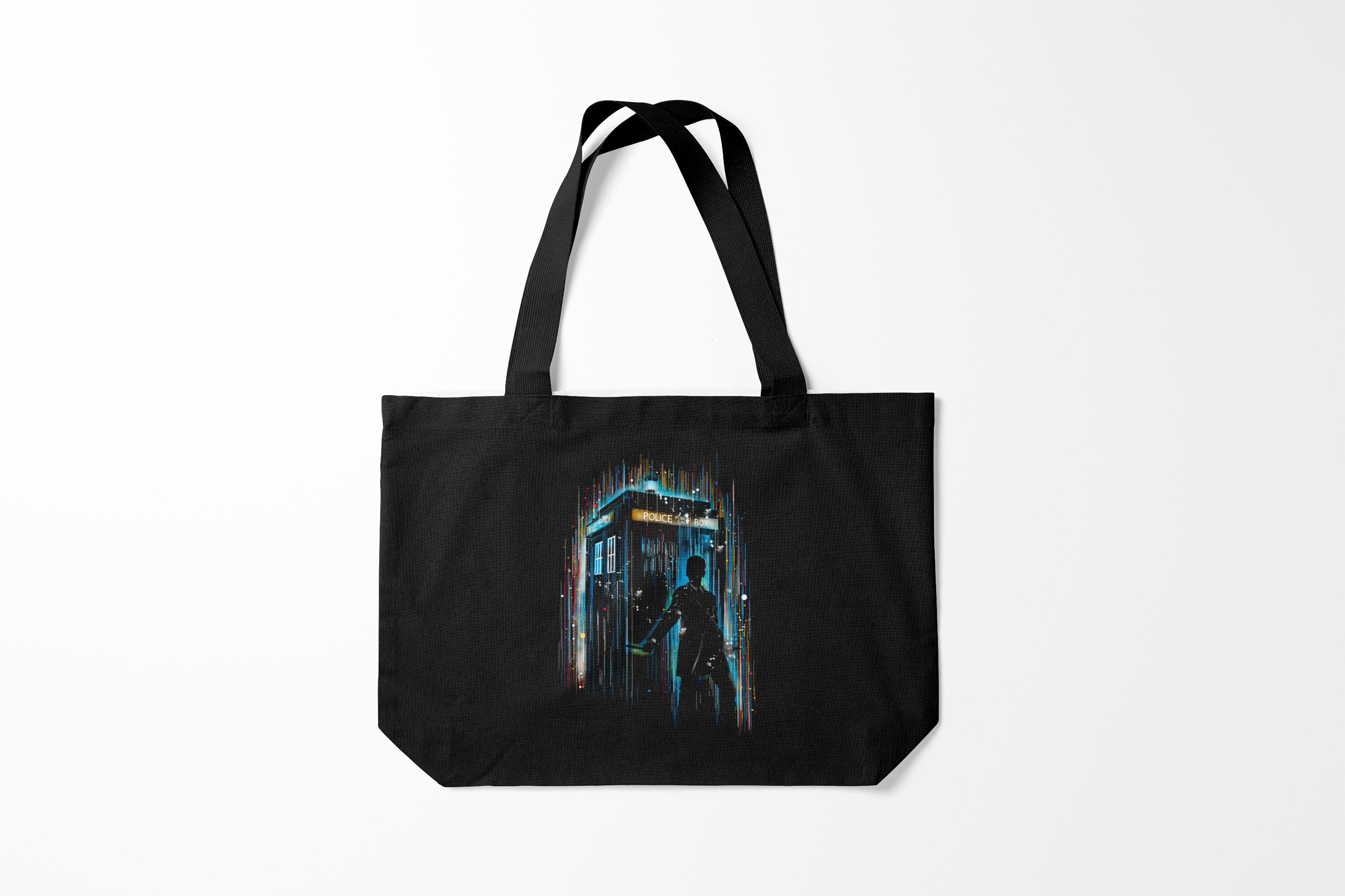 

Сумка шoппер унисекс Burnettie Doctor Who ДОКТОР КТО, черный, Doctor Who ДОКТОР КТО