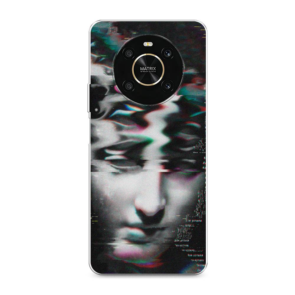

Чехол Awog на Honor X9 4G/Magic4 Lite 4G "Glitch Art", Разноцветный, 6108150-9