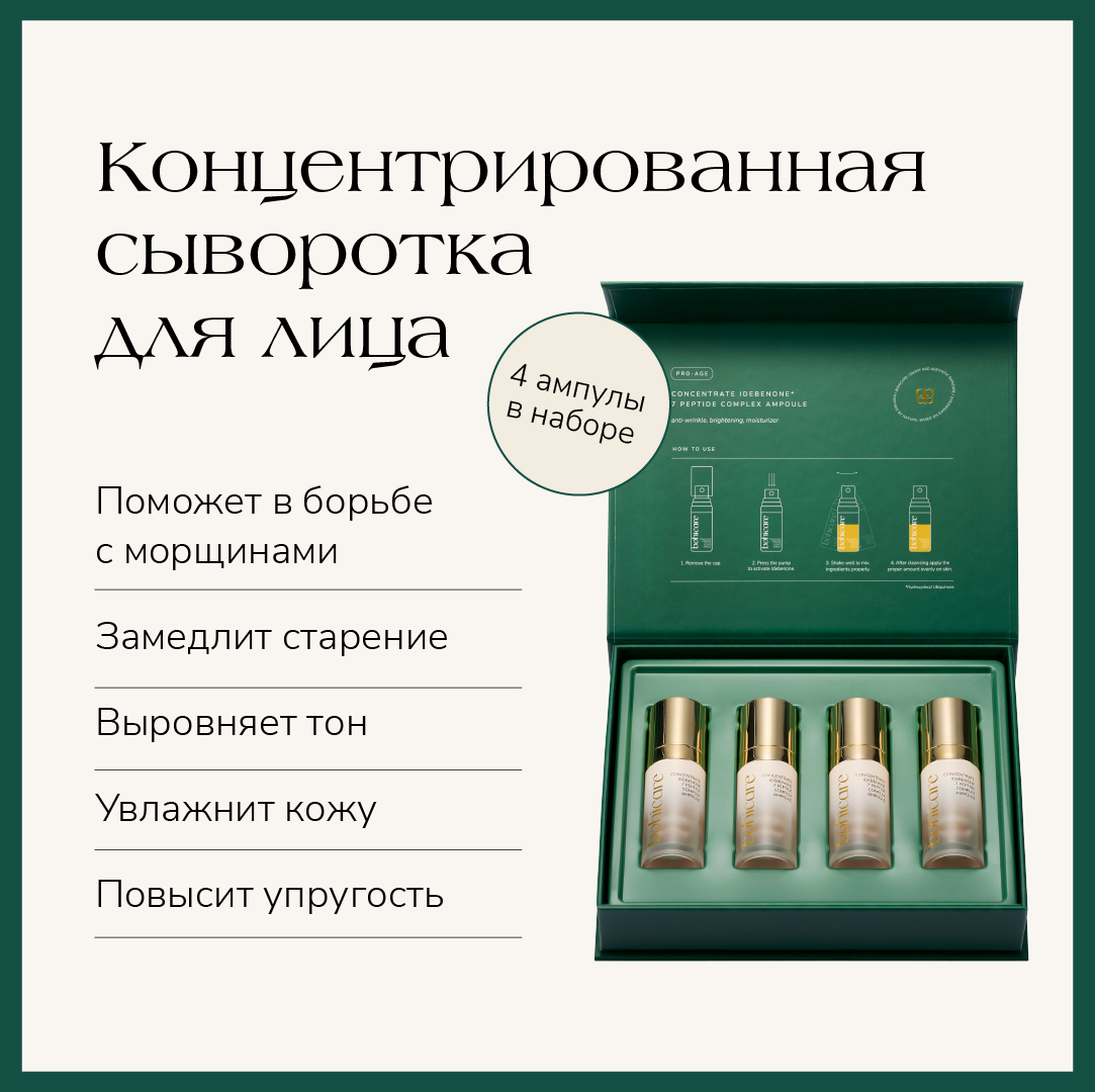 Сыворотка Для Лица Bohicare С Идебеноном Concentrate Anti-aging Ampoule 8ml 5483₽