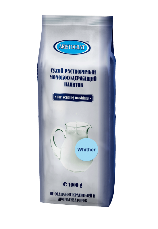 Молочный топпинг Aristocrat Whitener Budget сливки сухие растительные, 1 кг