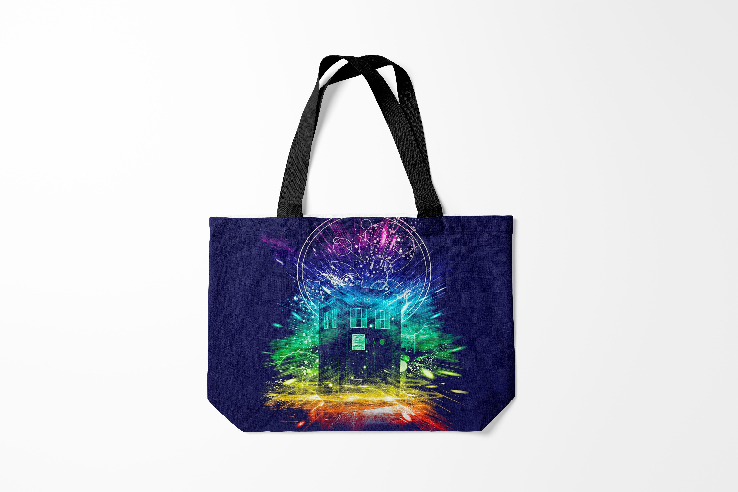 

Сумка шoппер унисекс Burnettie Doctor Who, синий, Разноцветный, Doctor Who
