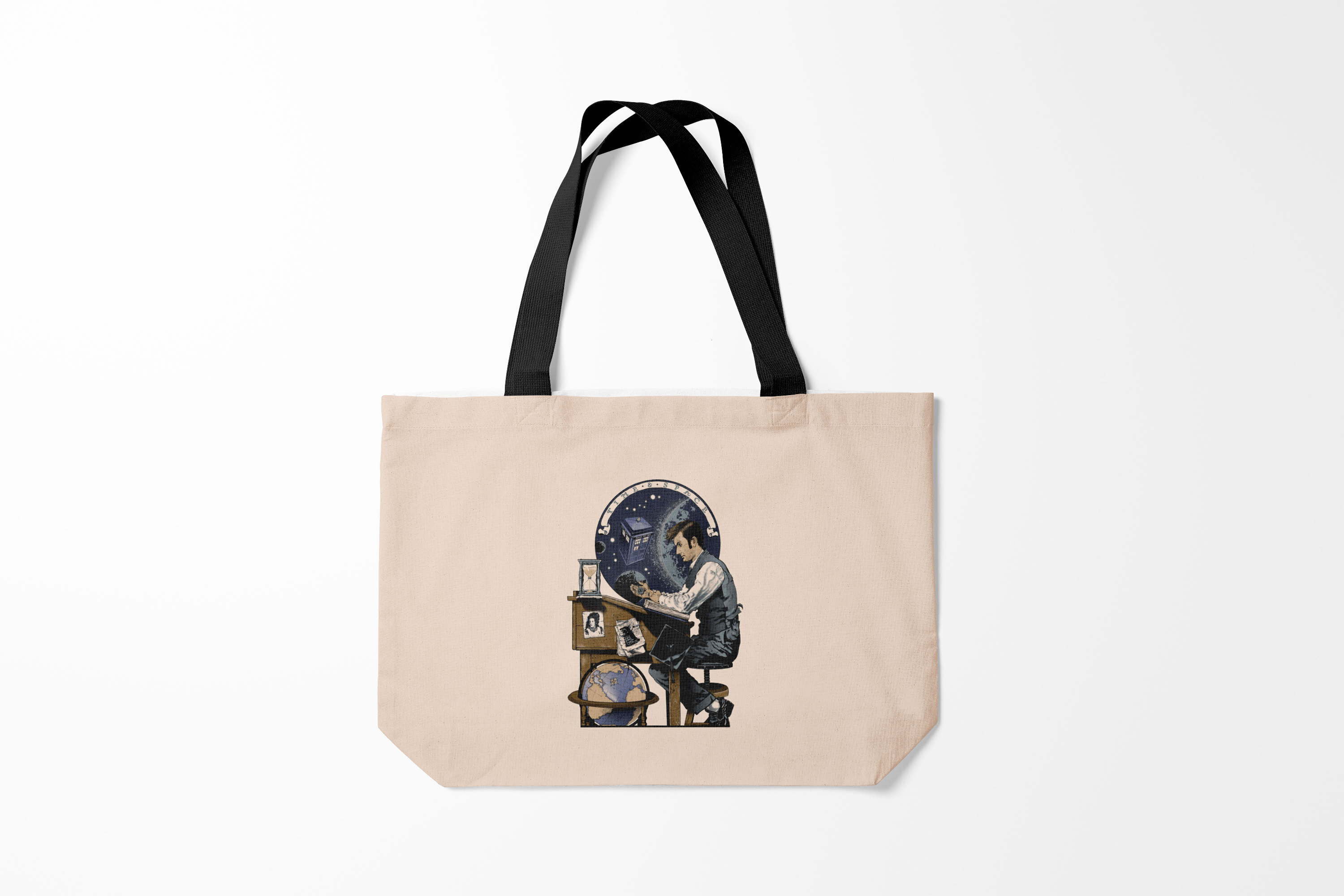 

Сумка шoппер унисекс Burnettie Doctor Who, бежевый, Doctor Who