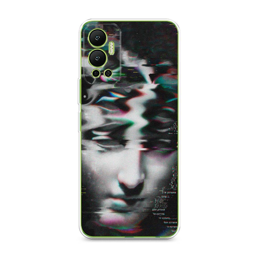 

Чехол Awog на Infinix Hot 12 "Glitch Art", Разноцветный, 3101350-9